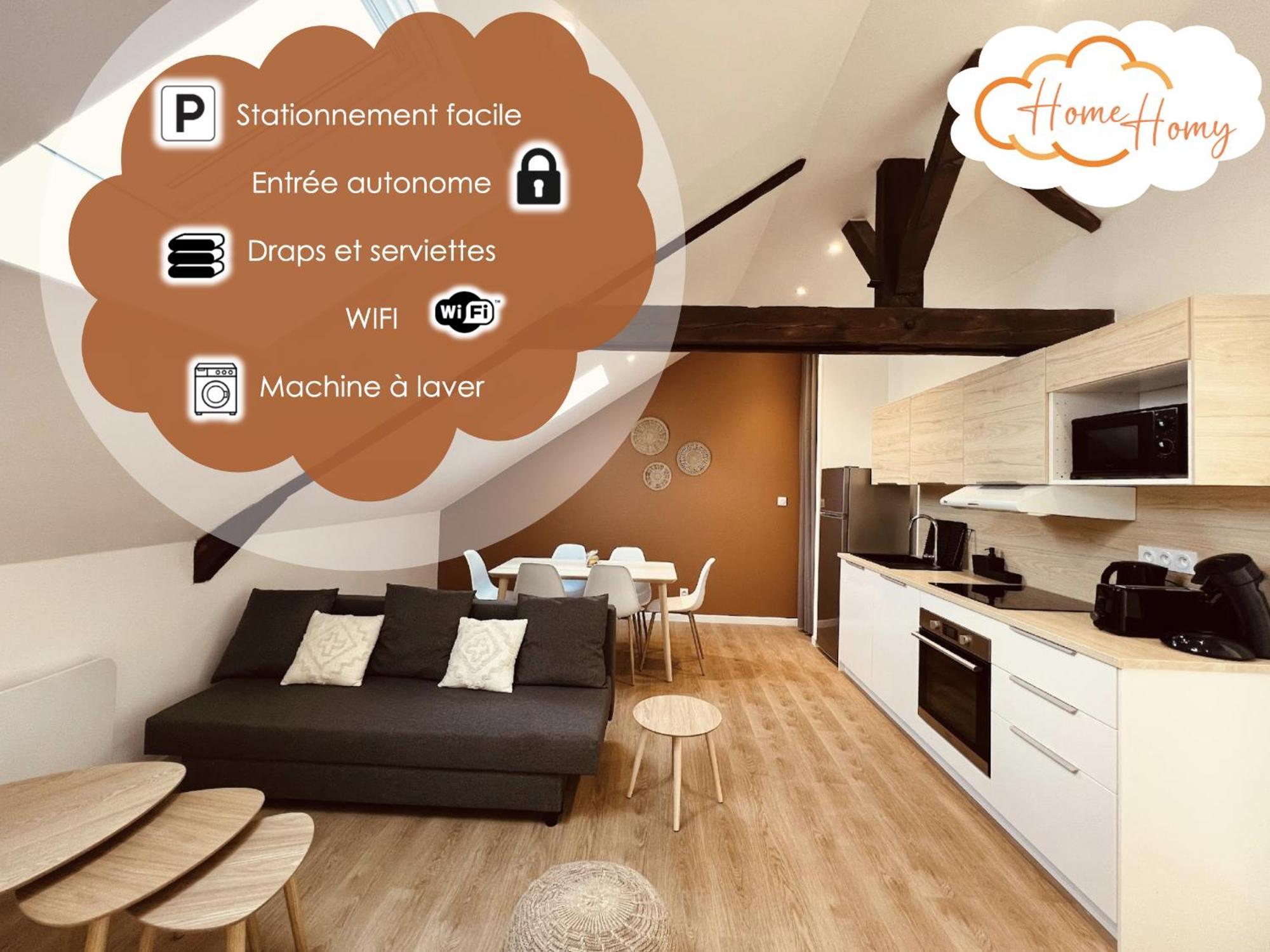 L'Ibiza - Home Homy Montluçon Kültér fotó